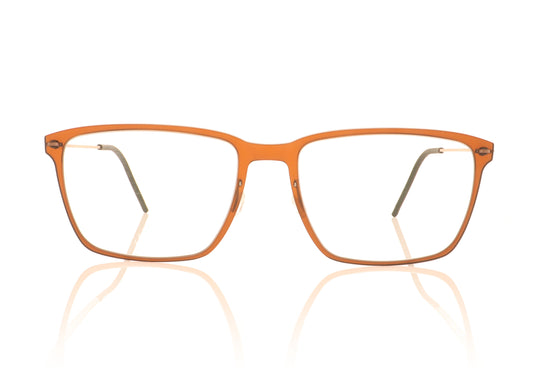 Lindberg n.o.w 6505 CO2 Brown Glasses - Front