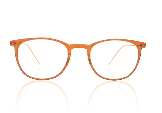 Lindberg n.o.w 6529 C03 Burgundy Glasses - Front