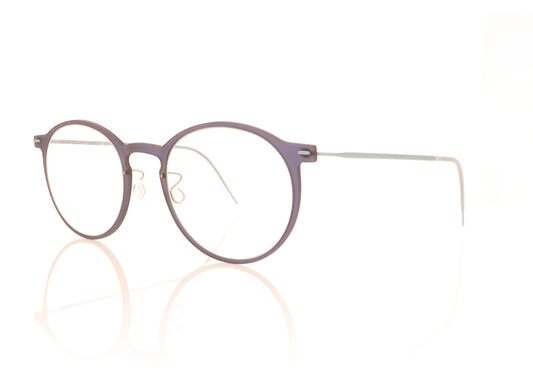 Lindberg n.o.w 6541 C14M 25 Blue Glasses - Angle