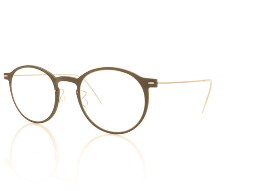 Lindberg n.o.w 6541 D16 10 Brown Glasses - Angle
