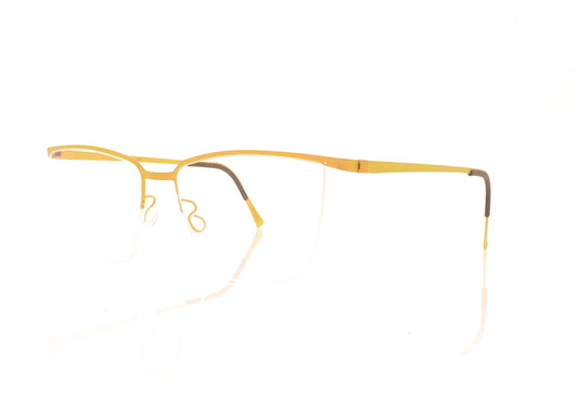 Lindberg Strip 7421 355 Peach Glasses - Angle