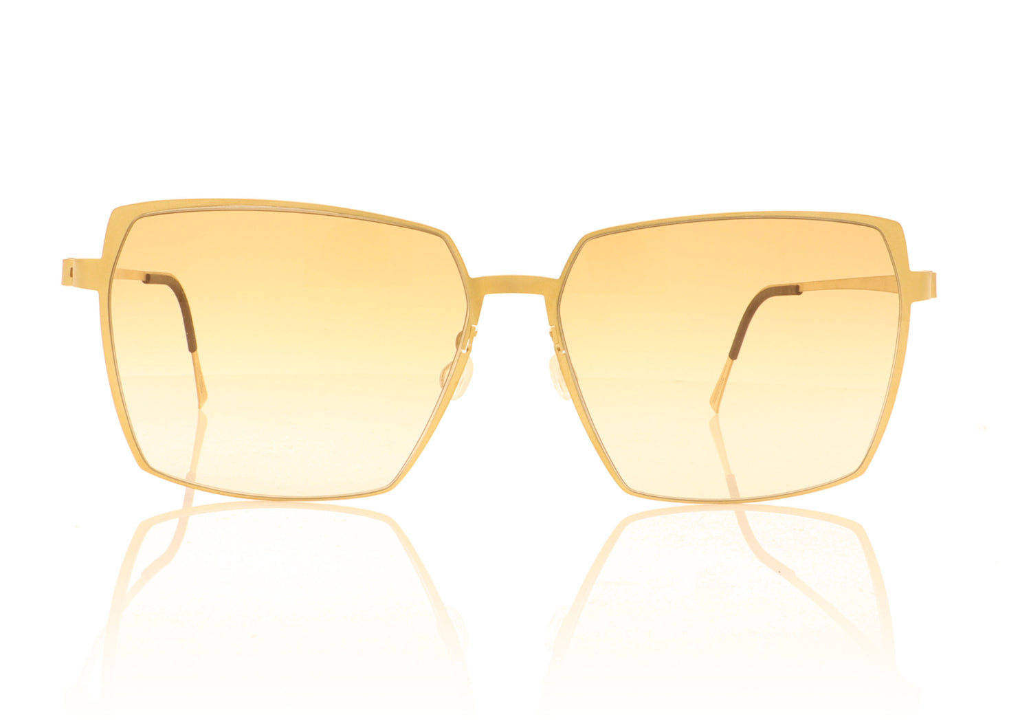 Lindberg Sun 8907 GT Gold Sunglasses - Front