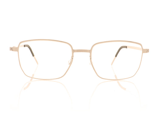 Lindberg Strip 9626 P10 Silver Glasses - Front