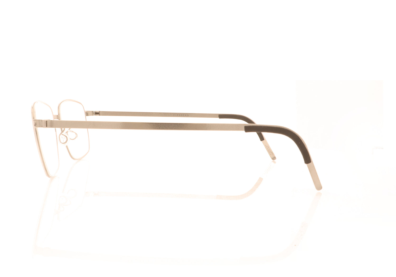 Lindberg Strip 9626 P10 Silver Glasses - Side
