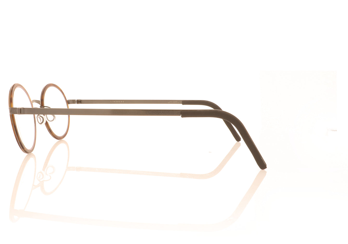 Lindberg Strip 9707 K25M PU9 Tortoise Glasses - Side