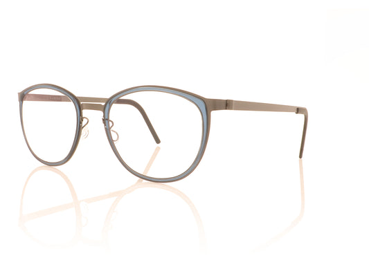 Lindberg Strip 9737 U9 K259 Blue Glasses - Angle