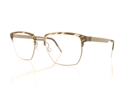 Lindberg strip 9851 K268/U9 Grey Glasses - Angle