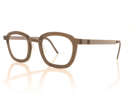 Lindberg acetanium 1050 AK31 Black Glasses - Angle