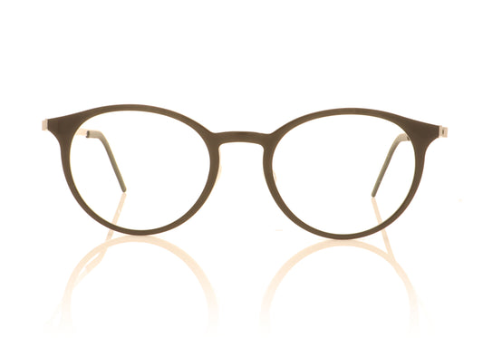 Lindberg 1180 AK27 Black Glasses - Front