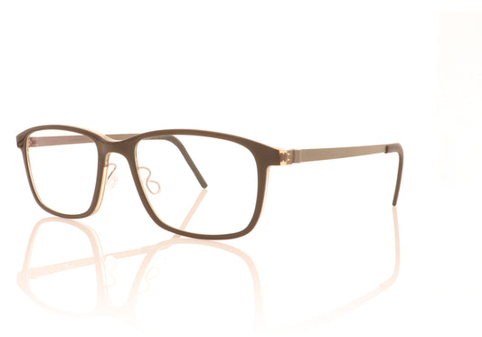Lindberg 1501 AD70 Brown Glasses - Angle