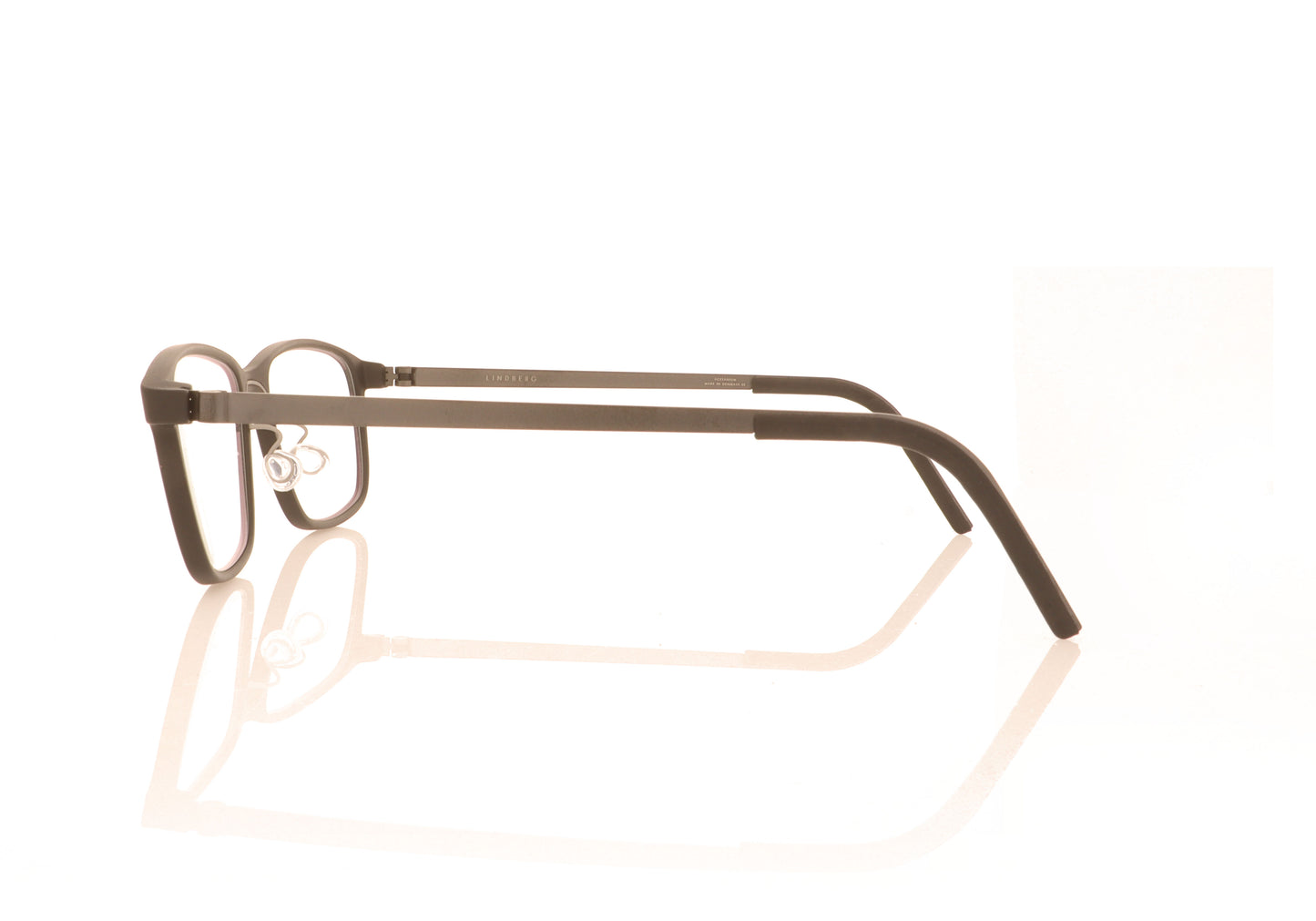 Lindberg 1501 AF76 Black Glasses - Side