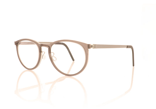 Lindberg 1505 AG08 Black Glasses - Angle
