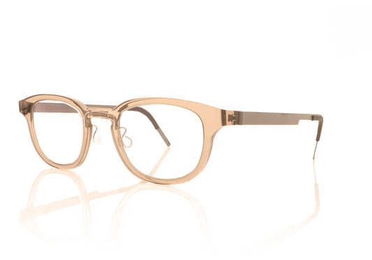 Lindberg 1507 AK10 U9 Grey Glasses - Angle