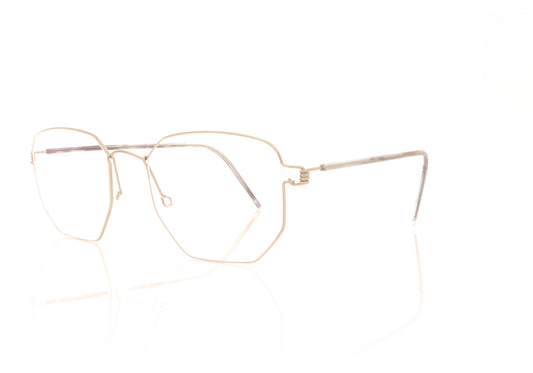 Lindberg Esben P10 Silver Glasses - Angle