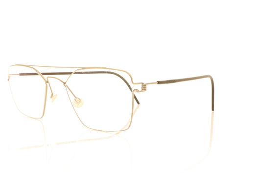 Lindberg Air Rim Mark K24 10 Silver Glasses - Angle