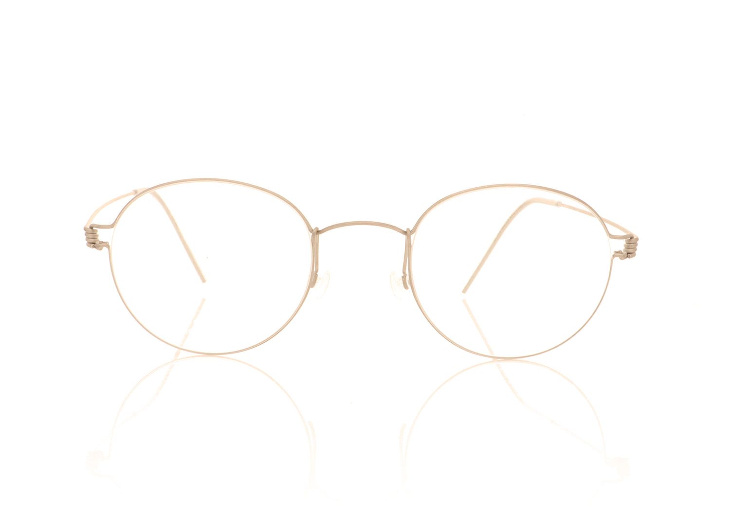 Lindberg Air Rim Morten 10 Silver Glasses - Front