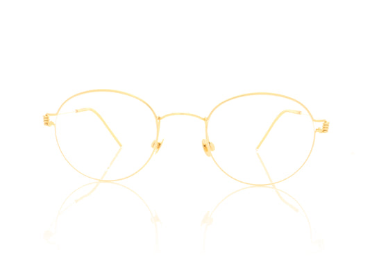 Lindberg Air Rim Morten Precious YG Gold Glasses - Front