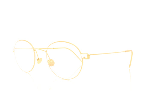 Lindberg Air Rim Morten Precious YG Gold Glasses - Angle