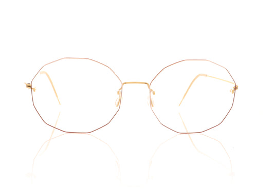 Lindberg Spirit 2324 Basic PGT GC92 Gold Glasses - Front