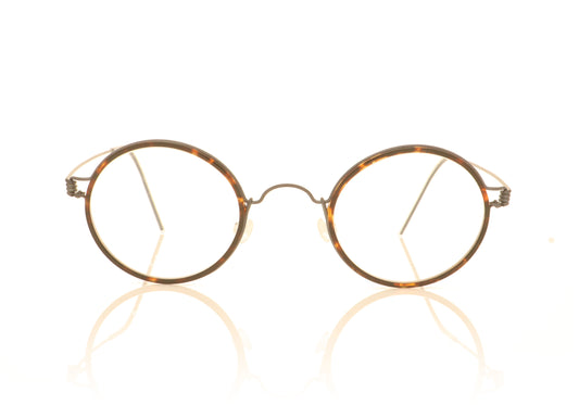 Lindberg Air Rim Harley U16 K204 Tortoise Blue Glasses - Front