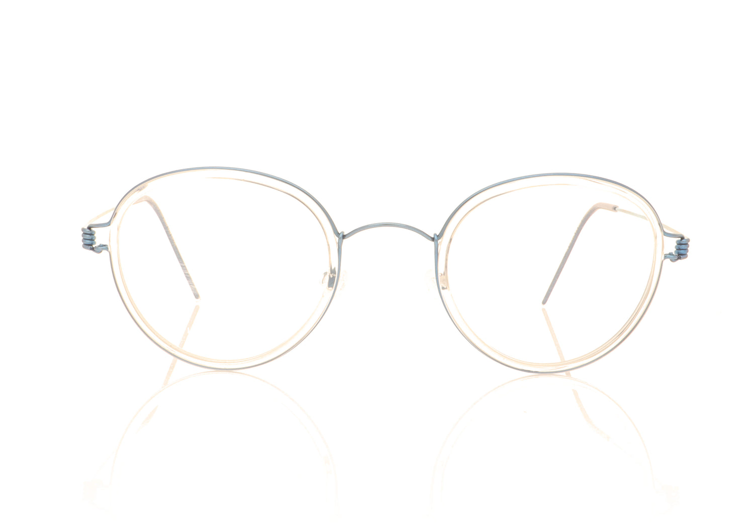 Lindberg Air Rim Jackie P20 Blue Glasses - Front