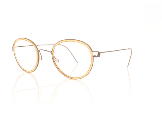 Lindberg Air Rim Jackie U16 K223 Blue Glasses - Angle