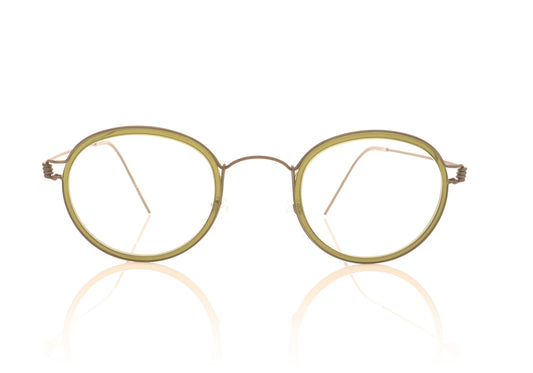 Lindberg Air Rim Lex K175 U9 Green Glasses - Front