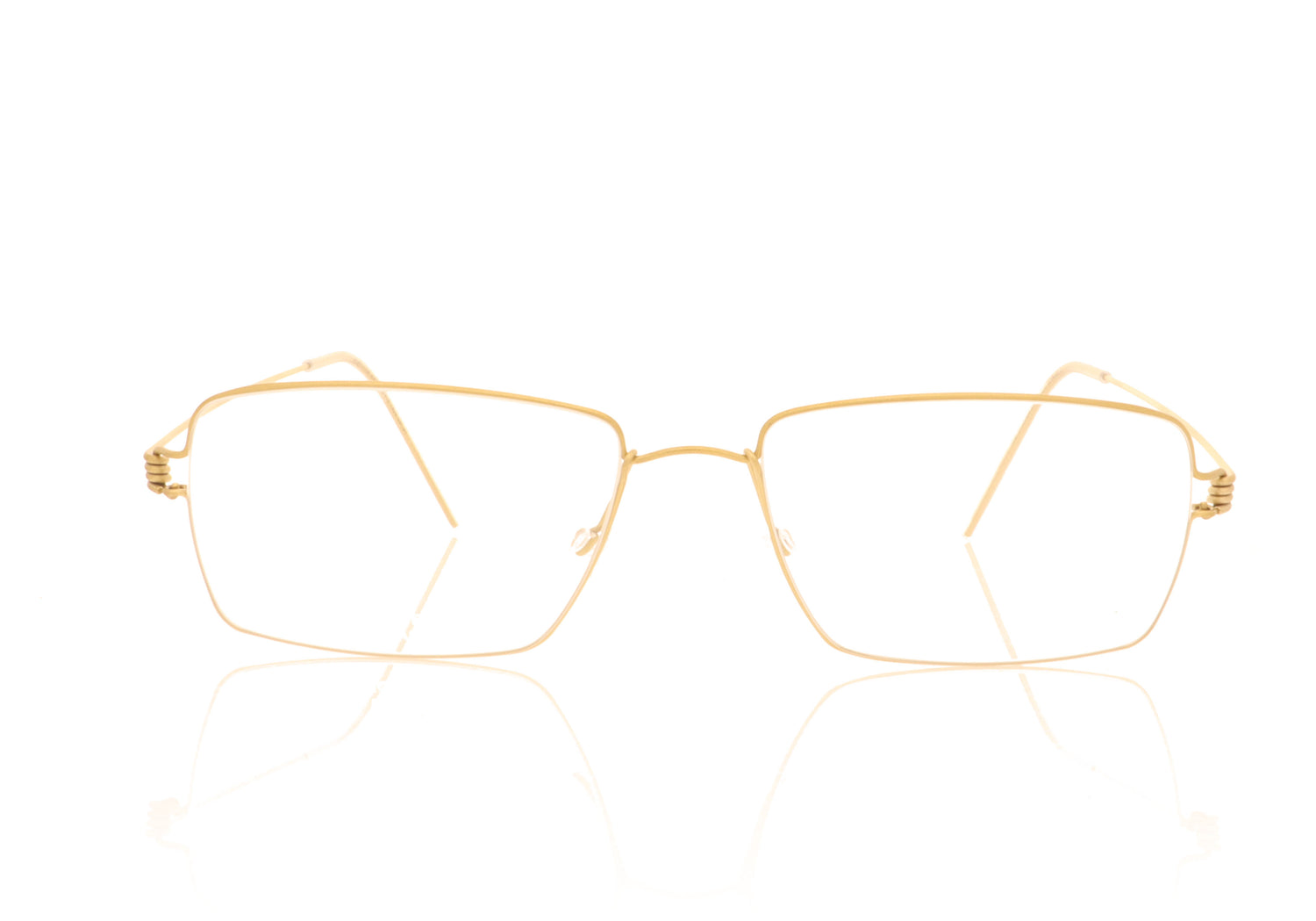 Lindberg Air Rim Nikolaj GT Gold Glasses - Front