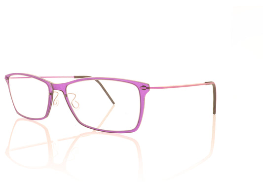 Lindberg NOW 6503 C13 Purple Glasses - Angle