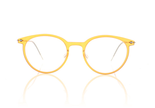 Lindberg NOW6537 CO9 T804 P25 Orange Glasses - Front