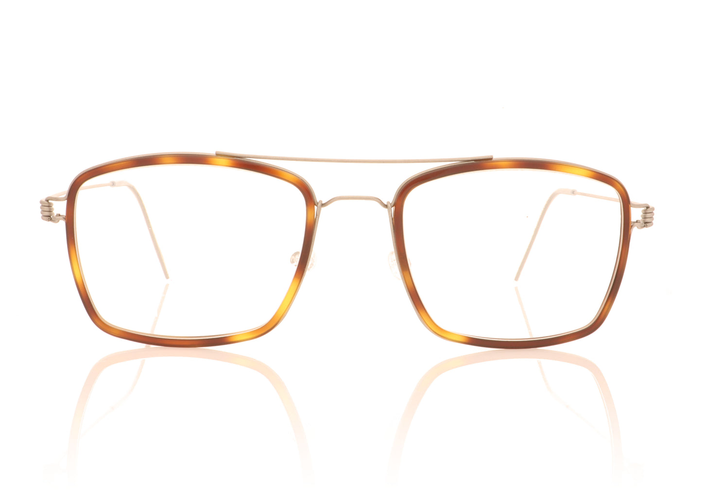 Lindberg Air Rim Oscar 10 K256 Tortoise Glasses - Front