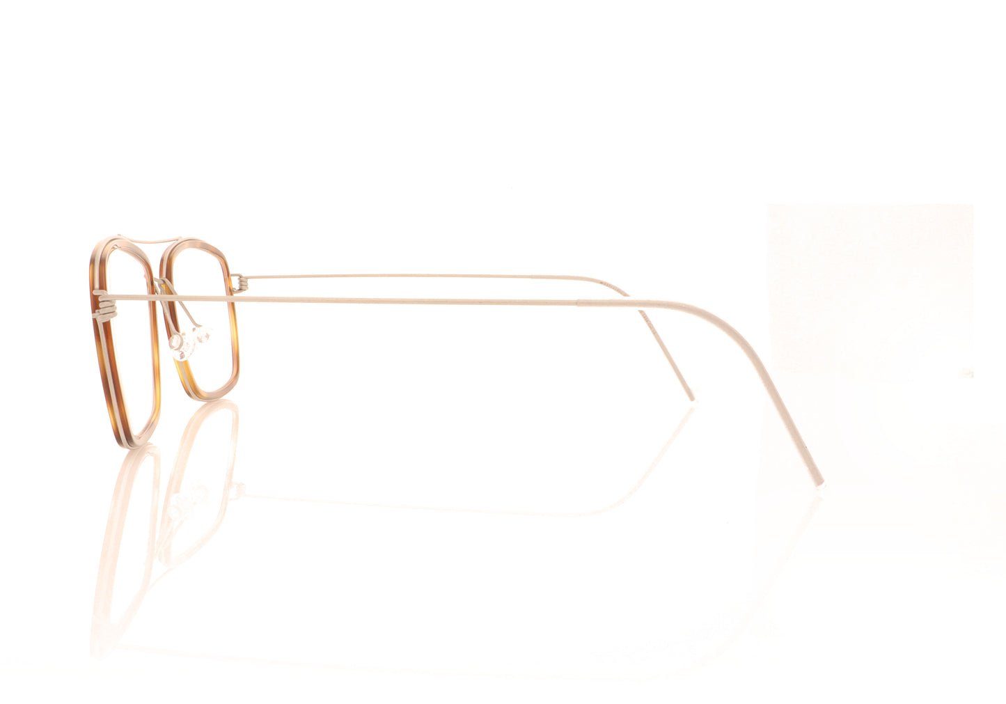 Lindberg Air Rim Oscar 10 K256 Tortoise Glasses - Side