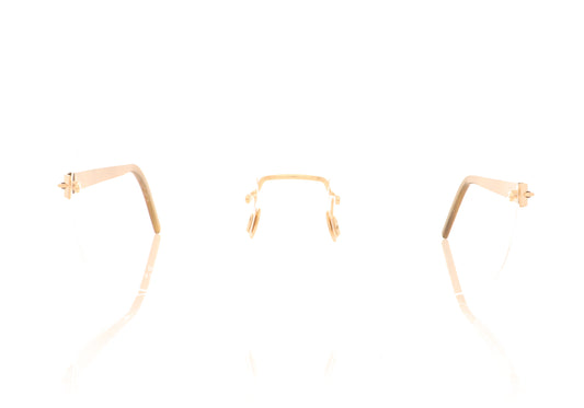 Lindberg spirit 2369 847AQ medium brown Glasses - Front