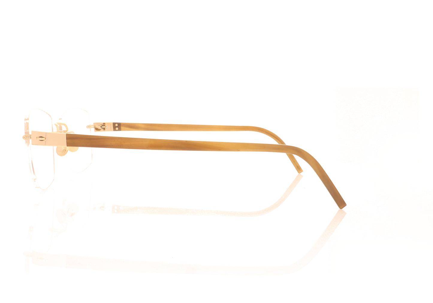 Lindberg spirit 2369 847AQ medium brown Glasses - Side