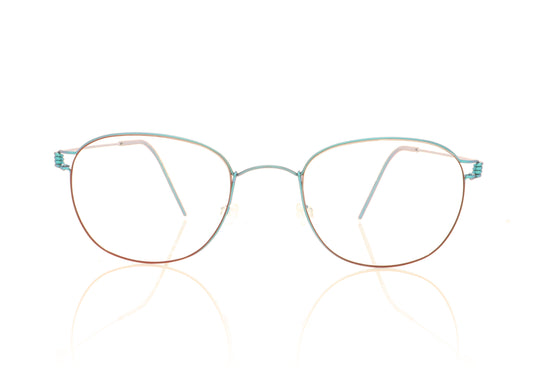 Lindberg Air Rim Robin P85 Green Glasses - Front