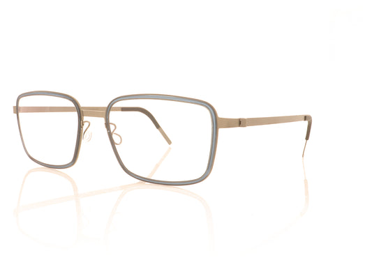 Lindberg 9754 10 Grey Glasses - Angle