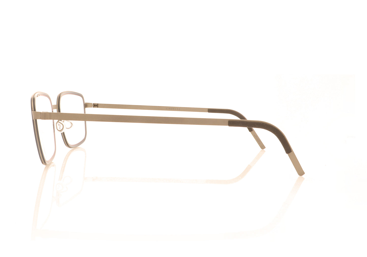 Lindberg 9754 10 Grey Glasses - Side