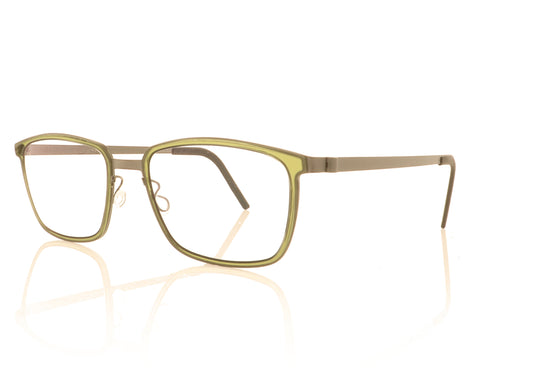 Lindberg 9760 U9 K175 Green Glasses - Angle