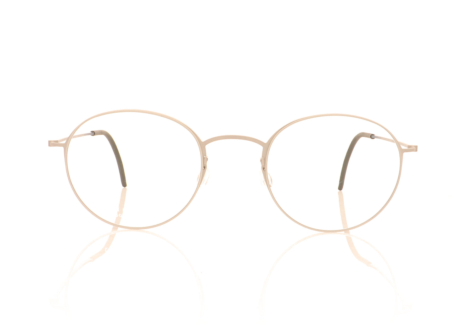 Lindberg 5504 05 U13 GR72 Silver Glasses - Front