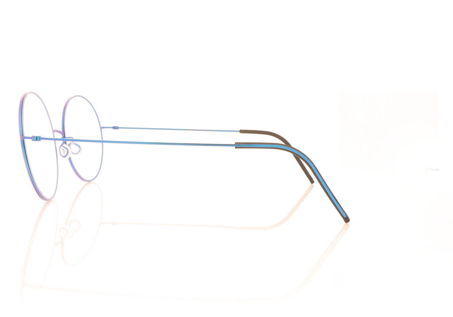 Lindberg 5516 P80 Blue Glasses - Side