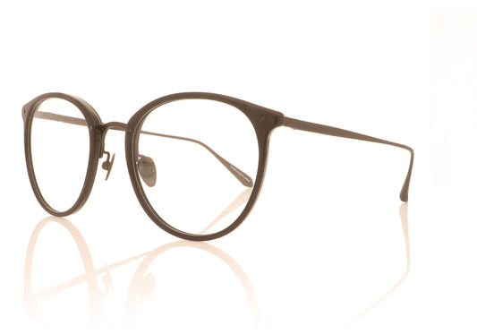 Linda Farrow Calthorpe C82 Black Glasses - Angle