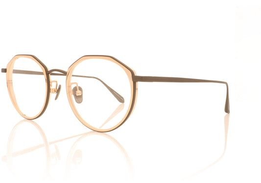 Linda Farrow Cesar C6 Gunmetal Glasses - Angle