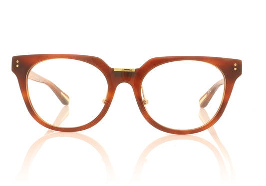 Linda Farrow Delphine C3 Amber Glasses - Front