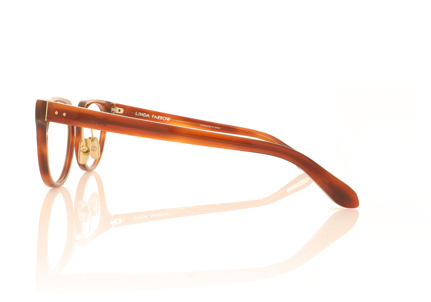 Linda Farrow Delphine C3 Amber Glasses - Side