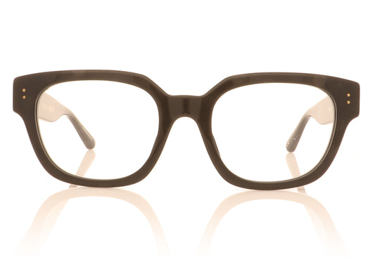 Linda Farrow Deni C6 Black Glasses - Front