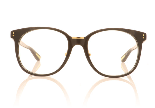 Linda Farrow Palla C4 Black Glasses - Front