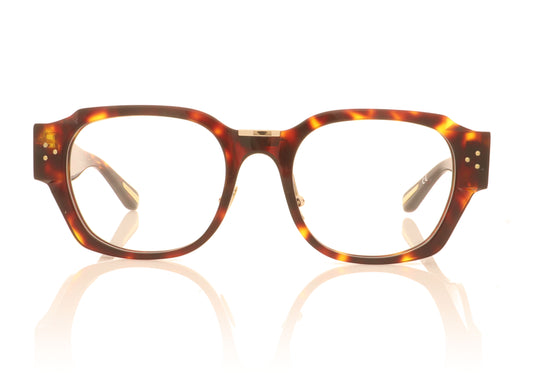 Linda Farrow Ramon C5 Tortoise Glasses - Front