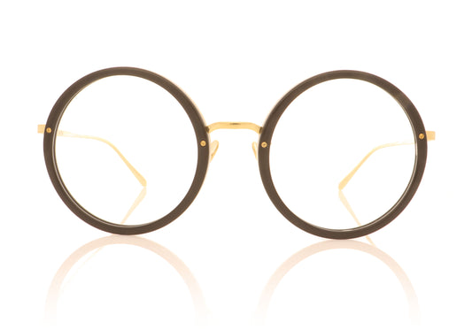 Linda Farrow Tracy C1 Black Glasses - Front