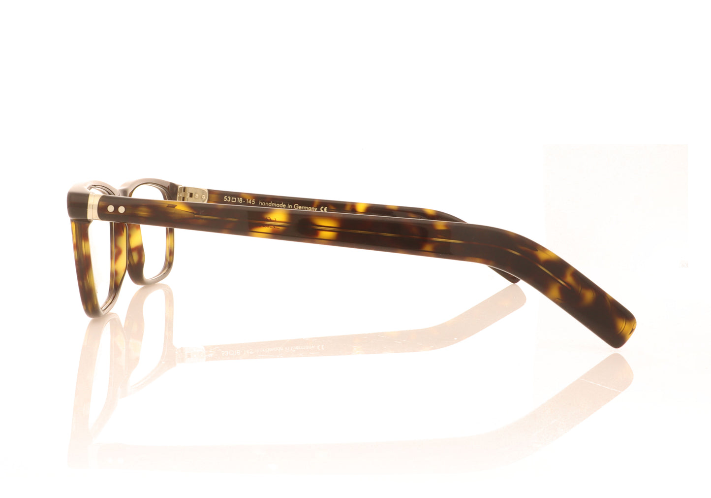 Lunor LU250 A6 Model 250 02 Tortoise Glasses - Side