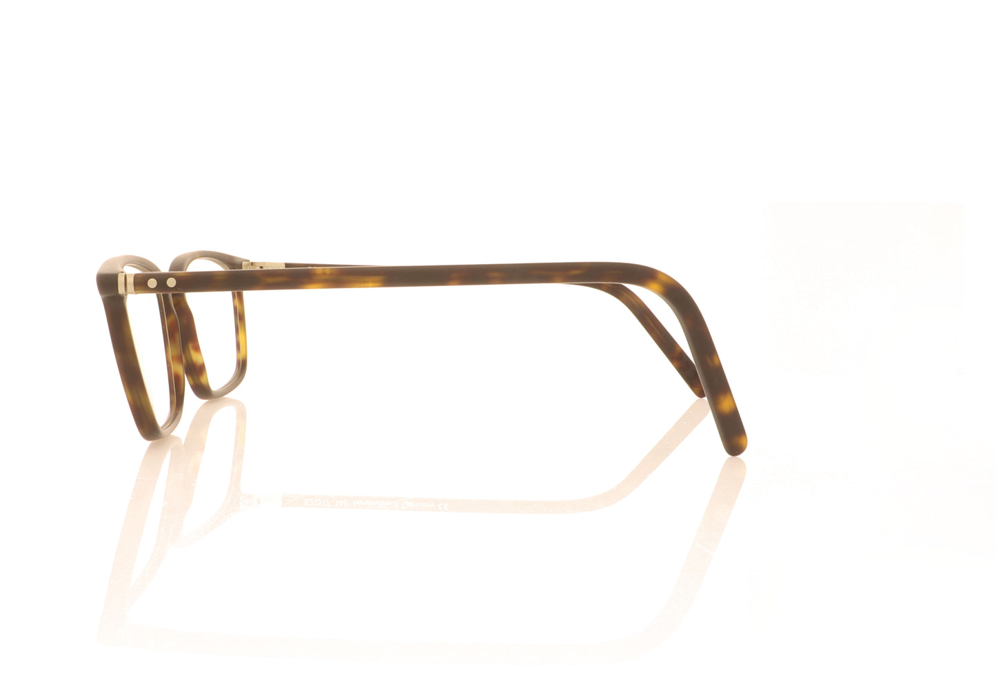 Lunor LU605 2M Matte Tortoise Glasses - Side